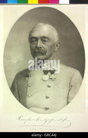 Hohenlohe-Waldenburg-Schillingsfürst, Konstantin Prinz zu Stockfoto