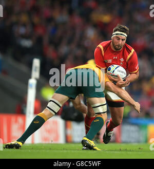 Rugby-Union - Rugby-Weltmeisterschaft 2015 - Pool A - Australien V Wales - Twickenham Stadium Stockfoto