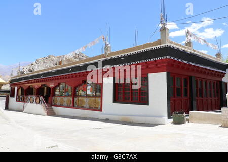 Thiksay-tibetisch-buddhistischen Kloster, Leh Stockfoto