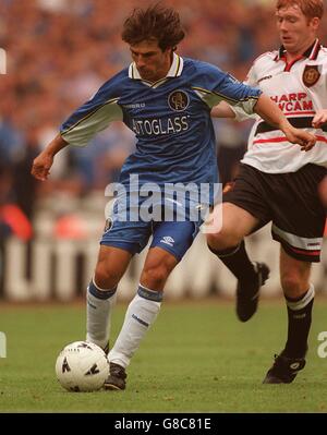 Englisch Cup Fußball - FA Charity Shield - Chelsea gegen Manchester United – Wembley Stockfoto