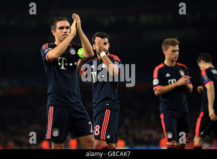 Fußball - UEFA Champions League - Gruppe F - Arsenal V Bayern München - Emirates Stadium Stockfoto