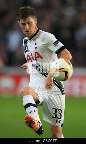 Fußball - UEFA Europa League - Gruppe J - RSC Anderlecht gegen Tottenham Hotspur - Constant Vanden Stock Stadium. Ben Davies von Tottenham Hotspur Stockfoto