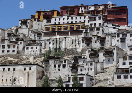 Thiksay-tibetisch-buddhistischen Kloster, Leh Stockfoto