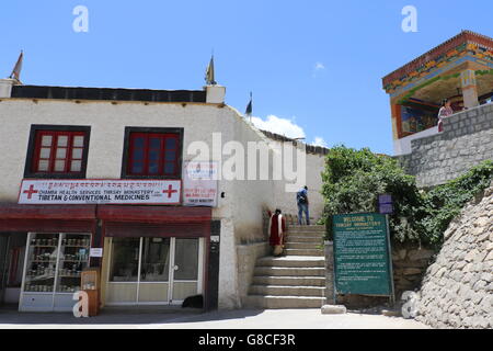 Thiksay-tibetisch-buddhistischen Kloster, Leh Stockfoto