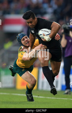 Rugby-Union - Rugby-Weltmeisterschaft 2015 - Finale - New Zealand V Australien - Twickenham Stockfoto