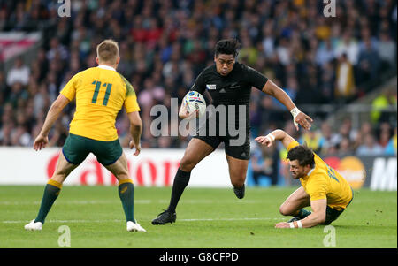 Rugby-Union - Rugby-Weltmeisterschaft 2015 - Finale - New Zealand V Australien - Twickenham Stockfoto