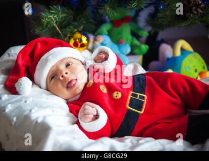 Neugeborenes Baby boy Stockfoto