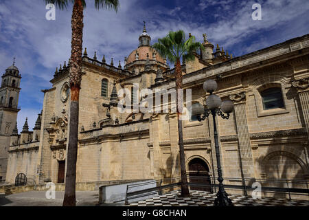 Kathedrale, Jerez De La Frontera, Andalusien, Spanien Stockfoto