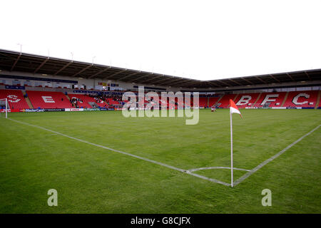 Fußball - UEFA Europameisterschaft der Frauen Weltmeisterschaft 2005 - Gruppe A - Schweden gegen Dänemark - Bloomfield Road Stockfoto