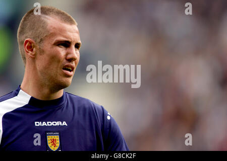 Fußball - FIFA Fußball-Weltmeisterschaft 2006 Qualifikation - Gruppe fünf - Schottland / Moldawien - Hampden Park. Kenny Miller, Schottland Stockfoto