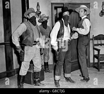 Pistole Duell In Durango, aka: sterben Würfel Sind Gefallen, USA 1957, Regie: Sidney Salkow, Monia: George Montgomery (Rechts) Stockfoto