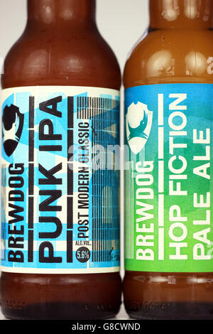 BrewDog Flaschen des IPA Stockfoto