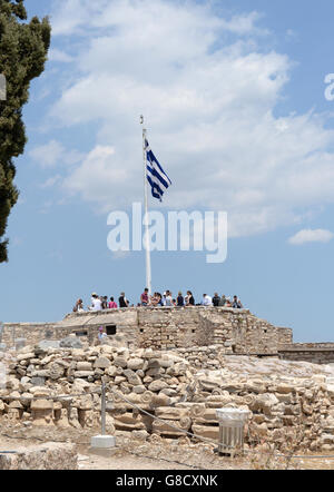 Athen, Akropolis Stockfoto
