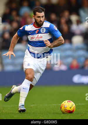 Fußball - Sky Bet Championship - Queens Park Rangers gegen Preston North End - Loftus Road. Charlie Austin Von Queens Park Rangers. Stockfoto