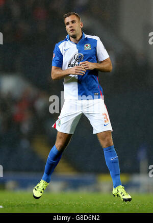 Fußball - Sky Bet Championship - Blackburn Rovers gegen Derby County - Ewood Park. Tommy Spurr, Blackburn Rovers Stockfoto