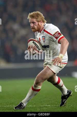 Rugby League - International Test Series - erste Test - England V Neuseeland - KC Stadium Stockfoto