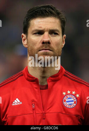 Fußball - UEFA Champions League - Gruppe F - Bayern München / Arsenal - Allianz Arena. Xabi Alonso, Bayern München Stockfoto