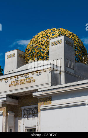 Gebäude der Secession, Wien, Österreich Stockfoto