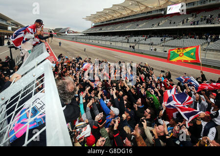 Formel 1 - Grand-Prix - Rennen - USA Circuit of The Americas Stockfoto