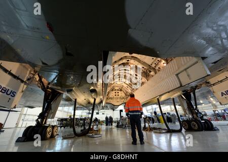 Vulcans letzten Flug Stockfoto