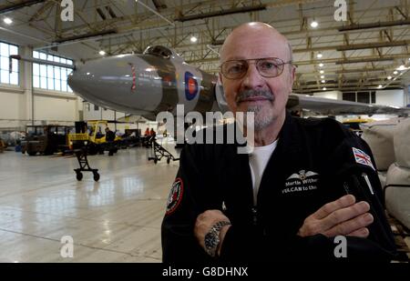 Vulcans letzten Flug Stockfoto