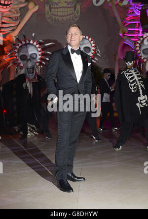 Spectre After Party - London. Daniel Craig bei der Spectre After Party im British Museum in London Stockfoto