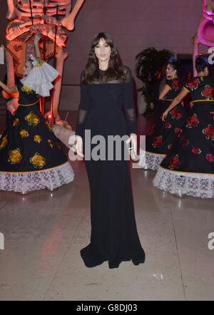 Spectre After Party - London. Monica Bellucci nimmt an der Spectre After Party im British Museum in London Teil Stockfoto