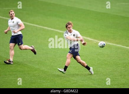 Rugby-Union - Rugby-Weltmeisterschaft 2015 - Australien Kapitän Frauenlauf - Twickenham Stadion Stockfoto