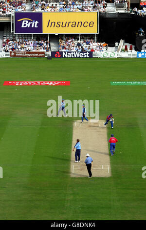 Cricket - International Twenty20 - Asia XI gegen International XI - The Brit Oval. Eine allgemeine Sicht auf die Aktion Stockfoto