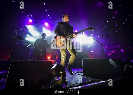 Die Stereophonics treten im Rahmen der Radio X Road Trip Tour durch Großbritannien auf der Bühne der O2 Academy in Bristol auf. Stockfoto