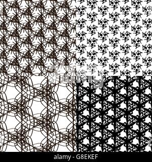 Stellen Sie Muster - geometrische einfache moderne Textur für Ihr design Stock Vektor