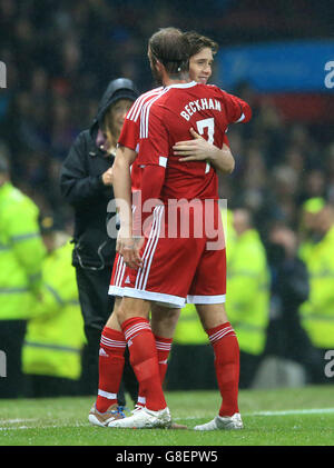 Großbritannien und Irland / Rest der Welt - UNICEF Charity Match - Old Trafford Stockfoto