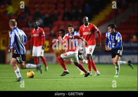 Fußball - Himmel Bet Meisterschaft - Charlton Athletic V Sheffield Wednesday - The Valley Stockfoto