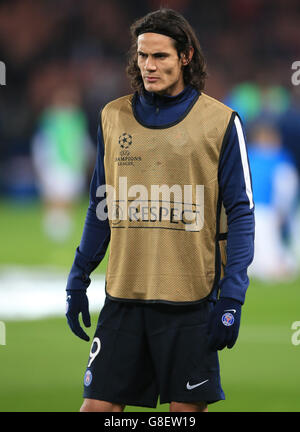 Fußball - UEFA Champions League - Gruppe A - Paris Saint-Germain gegen Real Madrid - Parc des Princes. Edinson Cavani, Paris Saint-Germain Stockfoto