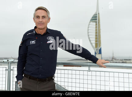 Segeln - Media Briefing - Landrover BAR Sitz Stockfoto