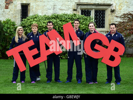 Schießen - Rio 2016 - Team GB Ankündigung - Bisham Abbey National Sports Centre Stockfoto