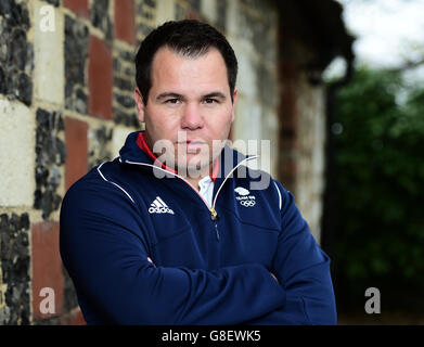 Schießen - Rio 2016 - Team GB Ankündigung - Bisham Abbey National Sports Centre Stockfoto