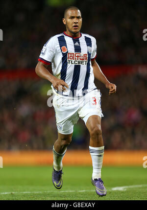 Fußball - Barclays Premier League - Manchester United gegen West Bromwich Albion - Old Trafford. Jose Salomon Rondon von West Bromwich Albion Stockfoto