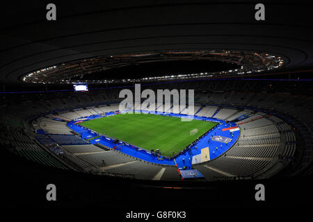 Frankreich - Deutschland - Internationale freundlich - Stade de France. Das Stade de France Stadion Stockfoto