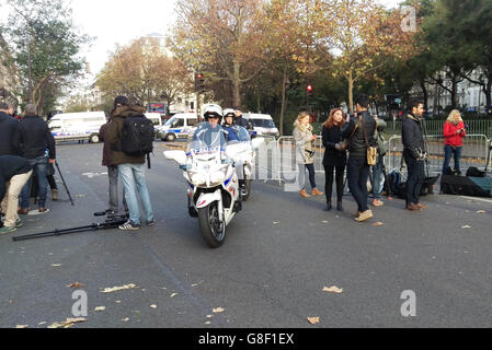 Paris-Terror-Anschlag Stockfoto