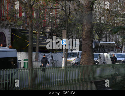 Paris-Terror-Anschlag Stockfoto