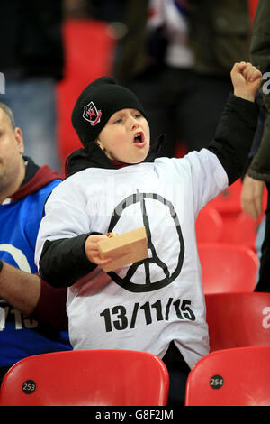 England gegen Frankreich - internationale Freundschaftsspiele - Wembley-Stadion Stockfoto