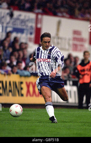 Fußball - Barclays League Division One - Stoke City / West Bromwich Albion - Victoria Ground. Bernard McNally, West Bromwich Albion Stockfoto