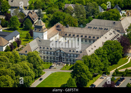 Luftaufnahme, Kloster Grafschaft, Fachkrankenhaus, Lungenklinik, Borromäerinnen, Barmherzigen Schwestern von St. Karl Borromäus, Stockfoto