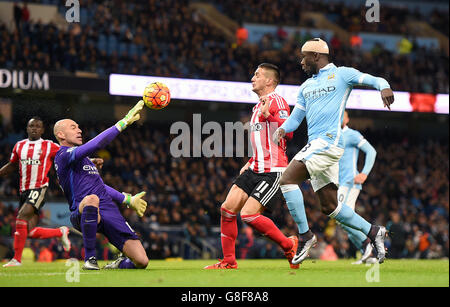 Manchester City V Southampton - Barclays Premier League - Etihad Stadium Stockfoto