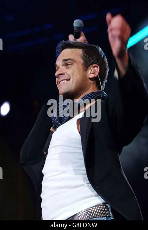 Live 8 Konzert - Hyde Park Stockfoto