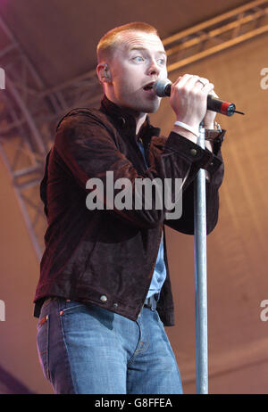 Ronan Keating Konzert - Harewood House Stockfoto