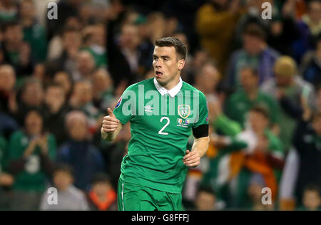 Republik von Irland / Bosnien und Herzegowina - UEFA Euro 2016 Qualifikation - Play-off - Rückspiel - Aviva Stadium Stockfoto