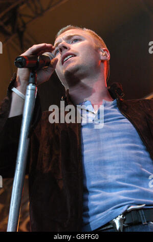 Ronan Keating Konzert - Harewood House Stockfoto