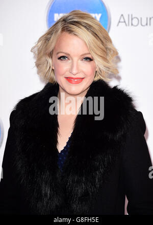 Lauren Laverne beim Mercury Music Prize 2015 im BBC Broadcasting House, London. DRÜCKEN Sie VERBANDSFOTO. Bilddatum: Freitag, 20. November 2015. Siehe PA Story SHOWBIZ Mercury. Bildnachweis sollte lauten: Ian West/PA Wire Stockfoto